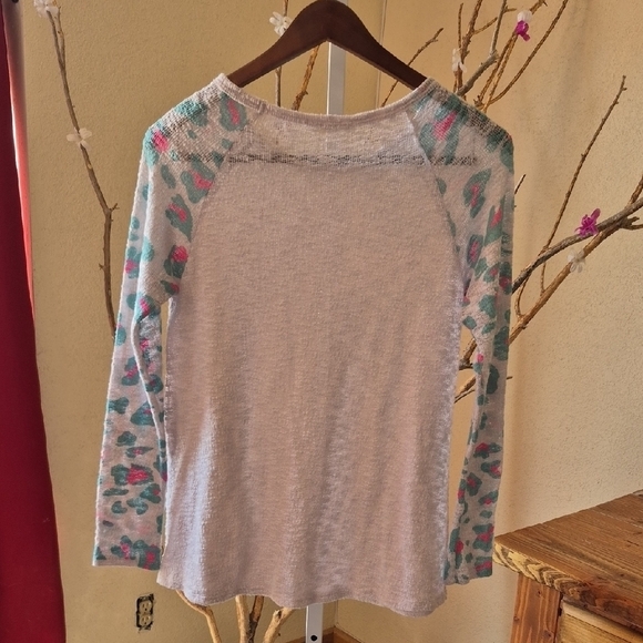 Womens Vintage Sheer Knit Top - Picture 3 of 6